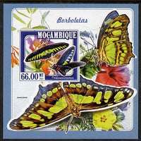 Mozambique 2015 Butterflies #4 imperf deluxe sheet unmounted mint. Note this item is privately produced and is offered purely on its thematic appeal