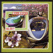 Mozambique 2015 High Speed Trains #7 imperf deluxe sheet unmounted mint. Note this item is privately produced and is offered purely on its thematic appeal
