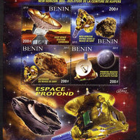 Benin 2015 50thAnniversary of ELDO #2 perf sheetlet containig 4 values unmounted mint