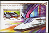 Niger Republic 2015 High Speed Trains #2 imperf deluxe sheet unmounted mint. Note this item is privately produced and is offered purely on its thematic appeal