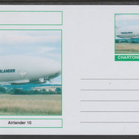 Chartonia (Fantasy) Airships & Balloons - 'Airlander 10' postal stationery card unused and fine