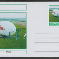 Chartonia (Fantasy) Airships & Balloons - 'Plimp' postal stationery card unused and fine