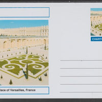 Chartonia (Fantasy) Landmarks - Palace of Versailles, France postal stationery card unused and fine