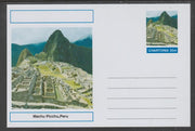 Chartonia (Fantasy) Landmarks - MachuPicchu, Peru postal stationery card unused and fine