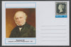 Mayling (Fantasy) Great Minds - Rowland Hill - glossy postal stationery card unused and fine