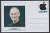 Mayling (Fantasy) Great Minds - Steve Jobs - glossy postal stationery card unused and fine
