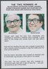 Cinderella - The Two Ronnies #09 Glossy card 150 x 100 mm showing Ronnie B & Ronnie C and 4 of their humorous news items