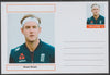 Palatine (Fantasy) Personalities - Stuart Broad (cricket) postal stationery card unused and fine