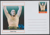 Palatine (Fantasy) Personalities - Tyson Fury (boxer) postal stationery card unused and fine