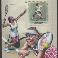 Uganda 2012 The Williams Sisters (Tennis) perf souvenir sheet,containing 1 value unmounted mint.t.