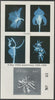 Guyana 1995 Centenary of X-Rays - Orchids imperf deluxe sheet embossed in silver foil on glossy card, unmounted mint and numbered from a limited printing