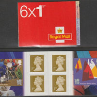 Great Britain 2011 London Olympics Booklet with 4 x 1st class definitives plus Wheelchair Rugby & Sailing stamps SG PM30