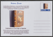 Mayling (Fantasy) Historic Events - Darwin's Origin of Species - glossy postal stationery card unused and fine