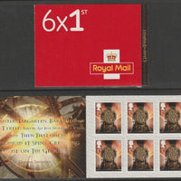 Great Britain 2018 Game of Thrones Booklet with 6 x 1st class stamps SG PM20
