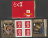 Great Britain 2017 Windsor Castle Booklet with 4 x 1st class definitives plus 2 x St George's Chapel stamps SG PM54