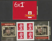 Great Britain 2018 Dad's Army Booklet with 4 x 1st class definitives plus 2 x Dad's Army stamps SG PM61