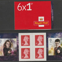 Great Britain 2018 Harry Potter Booklet with 4 x 1st class definitives plus 2 x Harry Potter stamps SG PM64