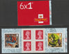 Great Britain 2019 Marvel Booklet with 4 x 1st class definitives plus 2 x Marvel stamps SG PM65