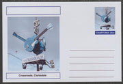 Chartonia (Fantasy) Landmarks - Crossroads, Clarksdale postal stationery card unused and fine