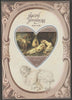 Madagascar 2015 Baraque Painters - Jacob Jordaens perf deluxe sheet containing one heart shaped value unmounted mint