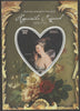 Madagascar 2015 Baraque Painters - Hyacinthe Rigaud perf deluxe sheet containing one heart shaped value unmounted mint