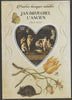 Madagascar 2015 Baraque Painters - Jan Brueghel the Elder perf deluxe sheet containing one heart shaped value unmounted mint