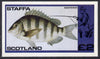 Staffa 1979 Fish #04 (Sheepshead) imperf,deluxe sheet (£2 value) unmounted mint