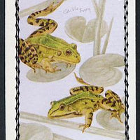 Staffa 1979 Frogs (Edible Frog) imperf,deluxe sheet (£2 value) unmounted mint