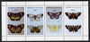 Abkhazia 1996 Butterflies perf sheetlet containing set of 4 values unmounted mint