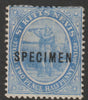 St Kitts-Nevis 1905 Columbus & Medicinal Spring Issue MCA 2.5d overprinted SPECIMEN with gum, only 750 produced SG 17s