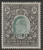 Somaliland 1904 KE7 Crown CC 3r overprinted SPECIMEN with gum and only about 750 produced SG43s