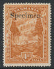 Tasmania 1899 Pictorial 4d overprinted SPECIMEN with gum but some offset only about 750 produced SG 234s