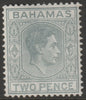 Bahamas 1938-52 KG6 2d pale slate very lightly mounted mint SG152
