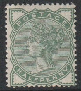 Great Britain 1880 QV 1/2d green wmk Imperial Crown unmounted mint SG 164