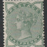 Great Britain 1880 QV 1/2d green wmk Imperial Crown very lightly mounted mint SG 164