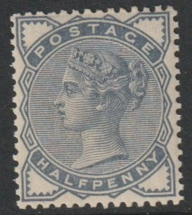 Great Britain 1883 QV 1/2d slate-blue wmk Imperial Crown very lightly mounted mint SG 187