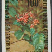 Cameroun 1980 Flowers 100f Clerodendron imperf from limited printing unmounted mint as SG 885