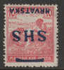 Yugoslavia - Croatia 1918 Harvesters 10f with Hrvatska SHS opt inverted unmounted mint SG 59var