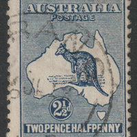 Australia 1913 Roo 2.5d,indigo good used, SG4