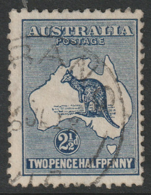 Australia 1913 Roo 2.5d,indigo good used, SG4