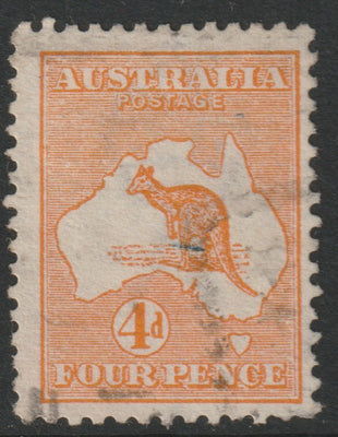 Australia 1913 Roo 4d orange good used, SG6