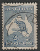 Australia 1915 Roo 2.5d,indigo die II cds used, SG25