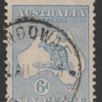 Australia 1915 Roo 6d ultramarine die II good cds used, SG26