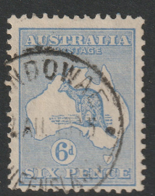 Australia 1915 Roo 6d ultramarine die II good cds used, SG26