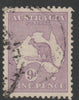 Australia 1915 Roo 9d violet die II good used, SG27