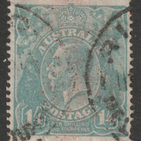Australia 1926 KG5 1s4d pale greenish-blue good used SG93