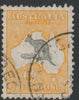 Australia 1929 Roo 5s grey & yellow die II good used, SG111