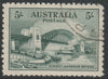 Australia 1932 Sydney Harbour Bridge 5s fine used with light corner cds cancel SG143