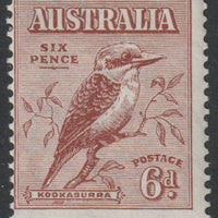 Australia 1932 Kookaburra 6d red-brown fine mint SG146