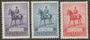 Australia 1935 Silver Jubilee perf set of 3 mounted mint SG156-58